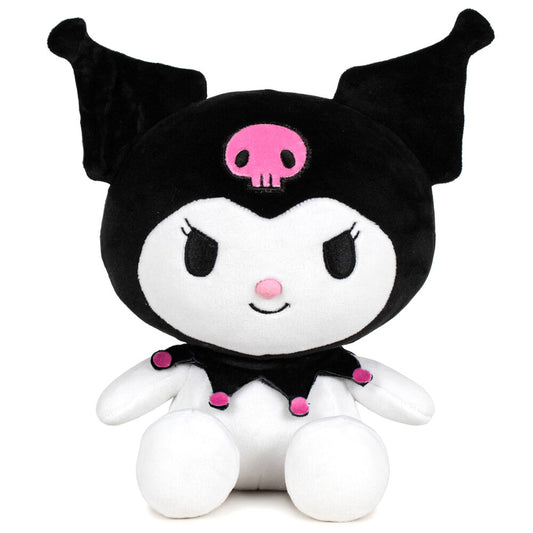 kuromi black hello kitty plush 16cm