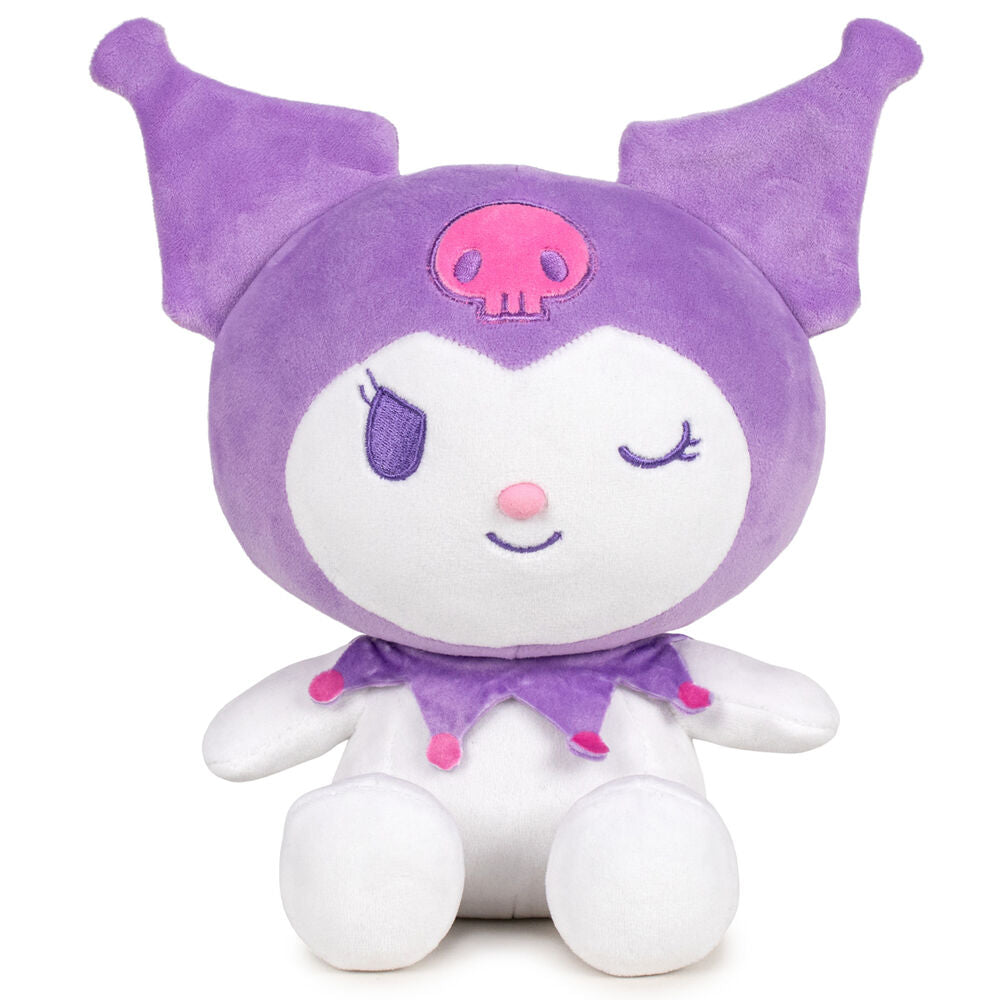 kuromi lilac hello kitty plush toy 16cm