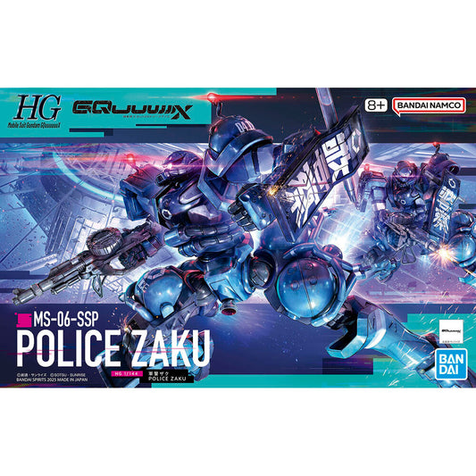 figure police zaku mobile suit gundam gquuuuuux