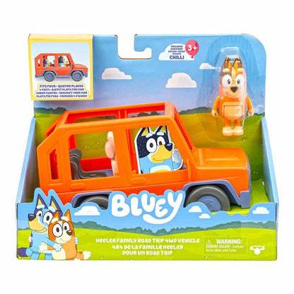 bluey 4x4 family car