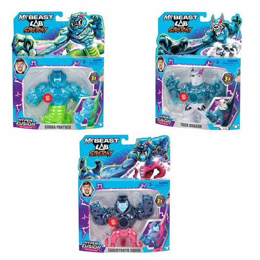 stretchy heroes mr beast lab figure assortment