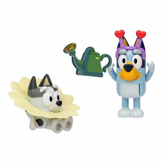Blister pack of 2 Let's Play Chet Bluey figures (assorted)