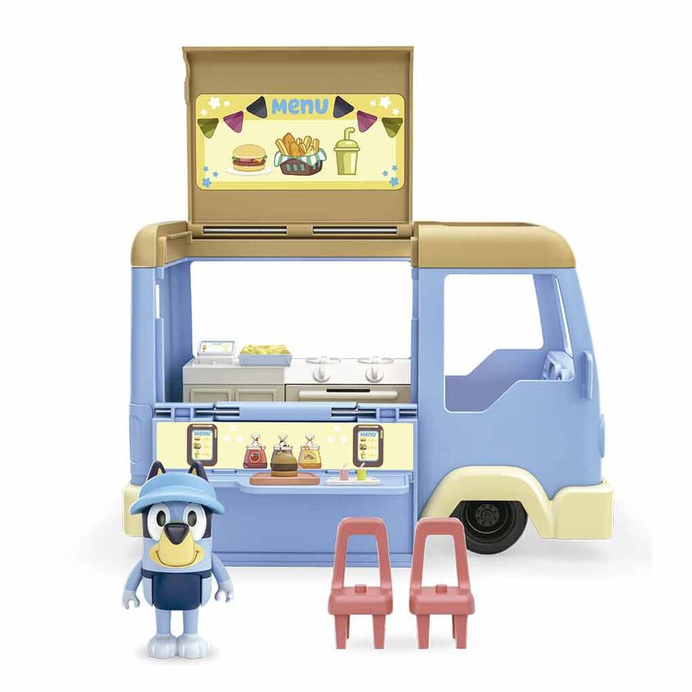 food truck  bluey figures