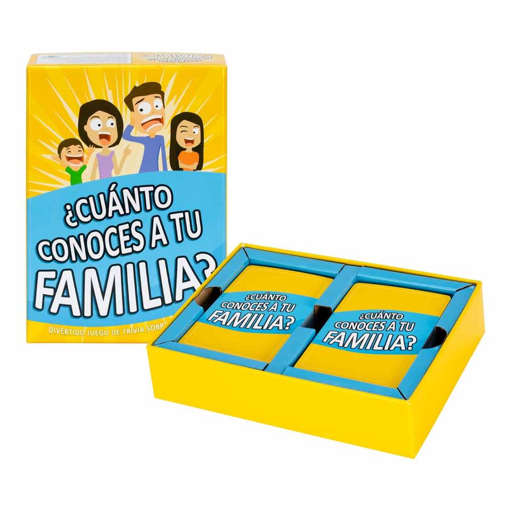 board game how well do you know your family  (spanish)