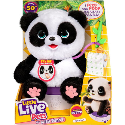 my baby panda little live pets