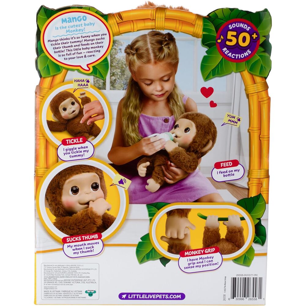 Mon bébé singe Little Live Pets