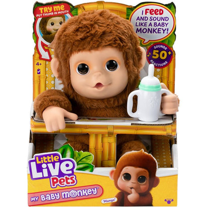 my baby monkey little live pets