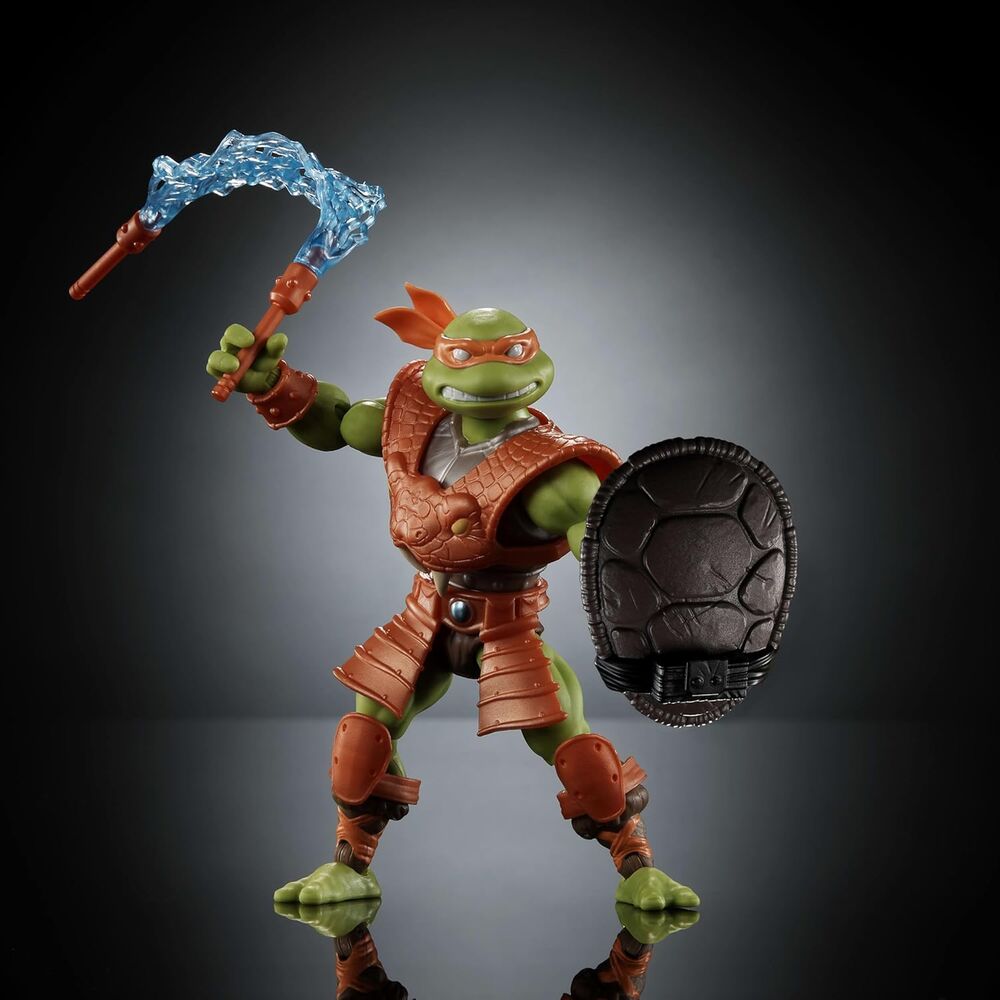 Figurka Michała Anioła Żółwie z Grayskull Władcy Wszechświata 14 cm