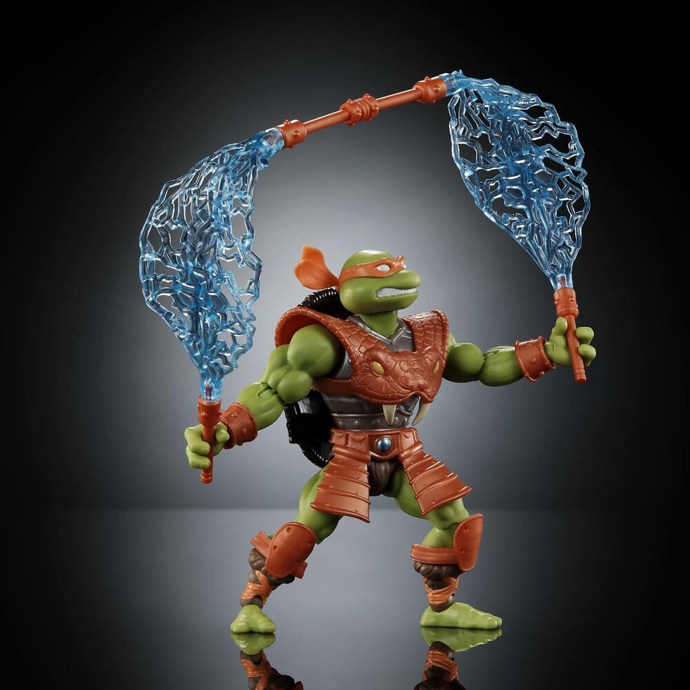 figure michelangelo turtles of grayskull masters of the universe 14cm