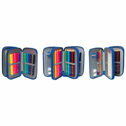 Atletico de Madrid triple pencil case