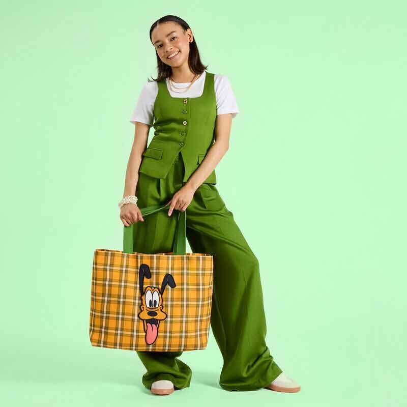 Sac shopping Loungefly Pluto Disney 95e anniversaire