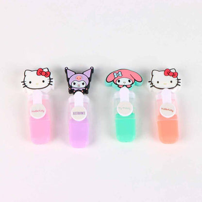 Zestaw 4 różnych zakreślaczy Hello Kitty