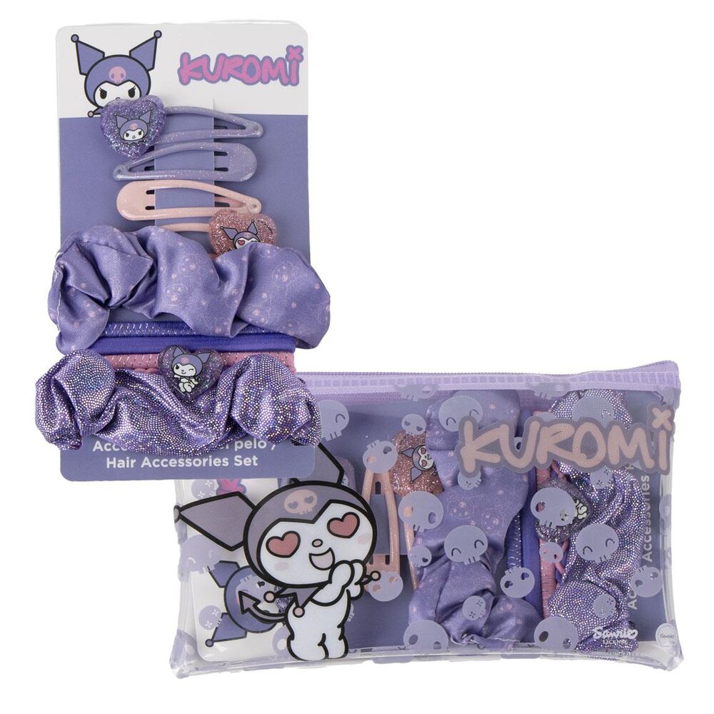 kuromi hello kitty beauty accessories set