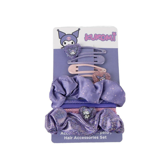 Zestaw akcesoriów kosmetycznych Kuromi Hello Kitty