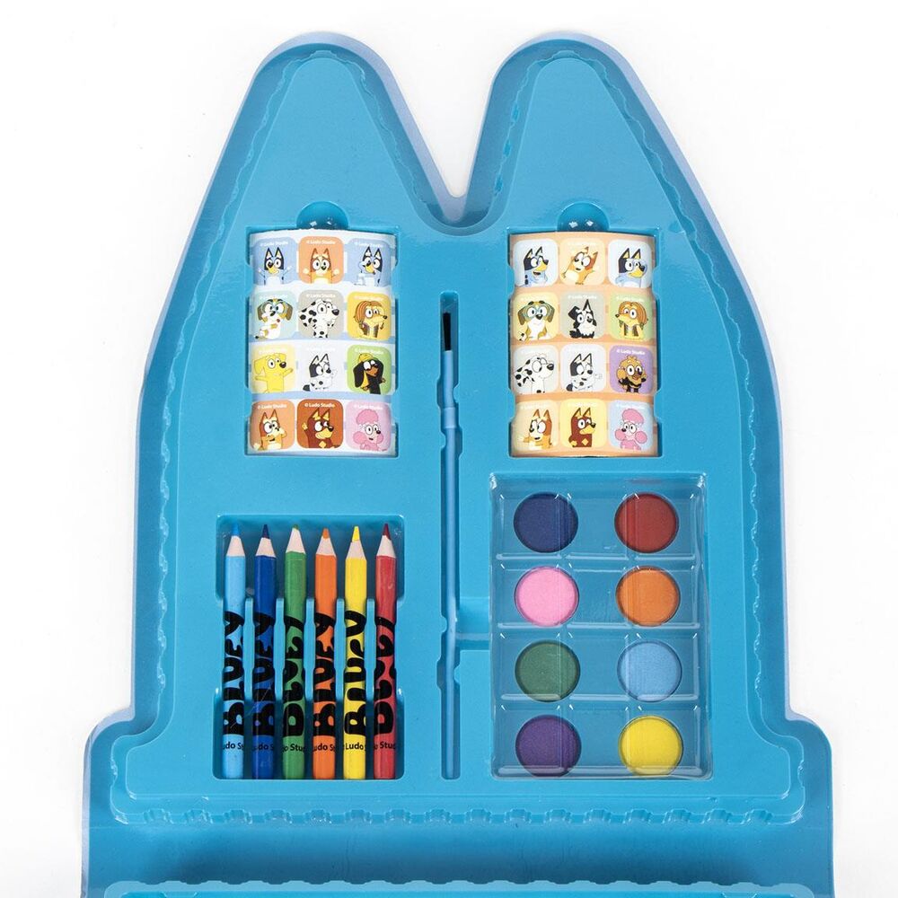 Bluey colorable stationery set