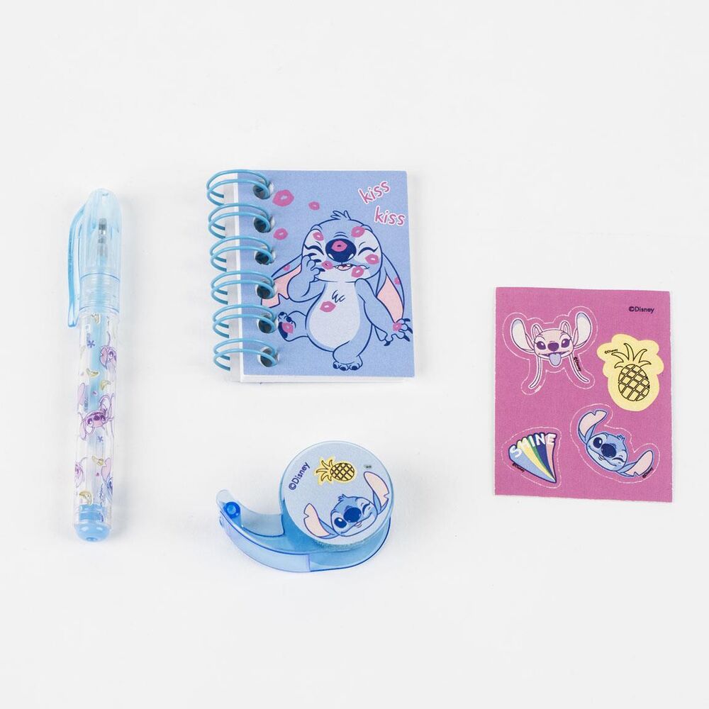 Disney Stitch Mini Backpack Stationery Set