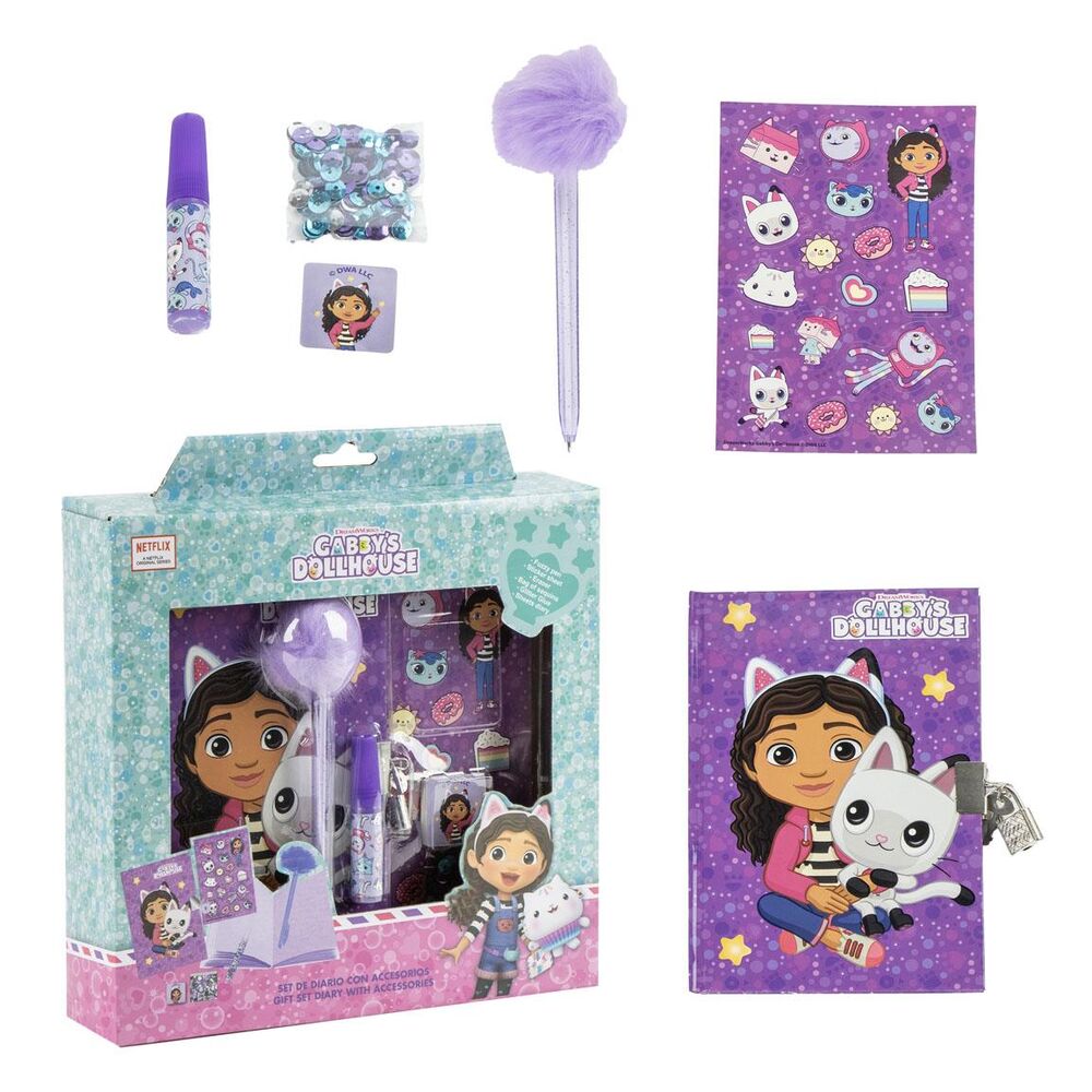 gabby's dollhouse daily set