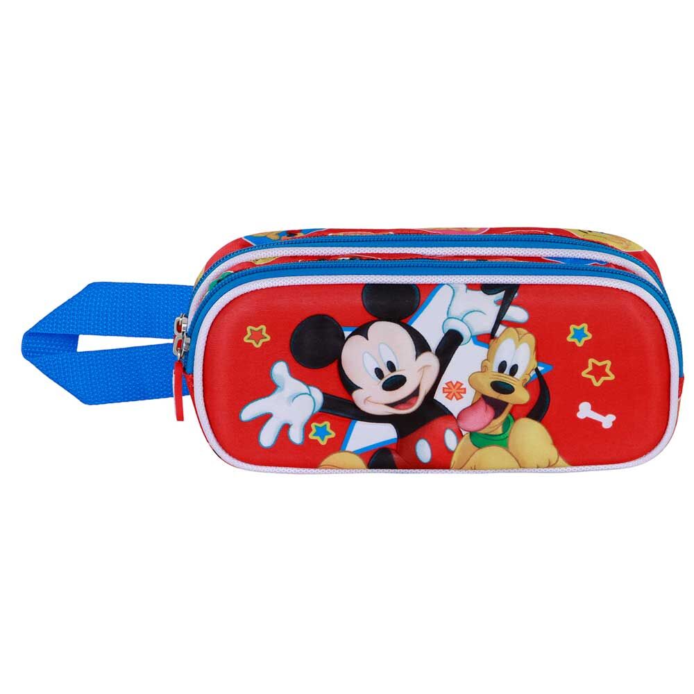 3D Star Mickey Disney Double Pencil Case