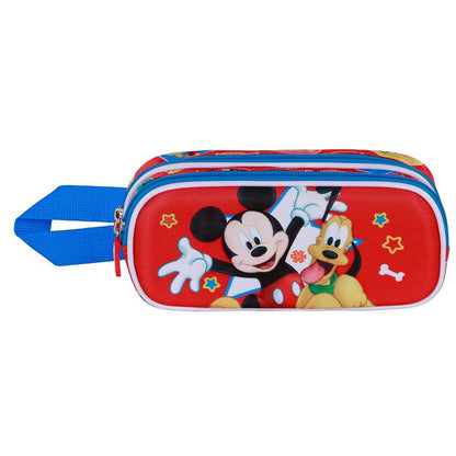 3D Star Mickey Disney Double Pencil Case