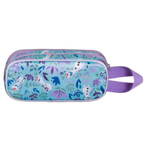 Astuccio doppio Disney Frozen 2 con motivo 3D a tema primavera