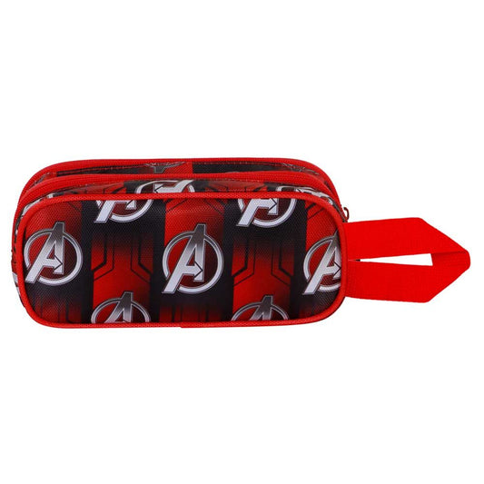 Astuccio doppio per matite Marvel 3D Almighty Avengers