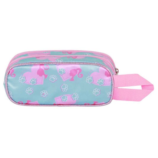 Astuccio doppio per matite 3D Pets Barbie