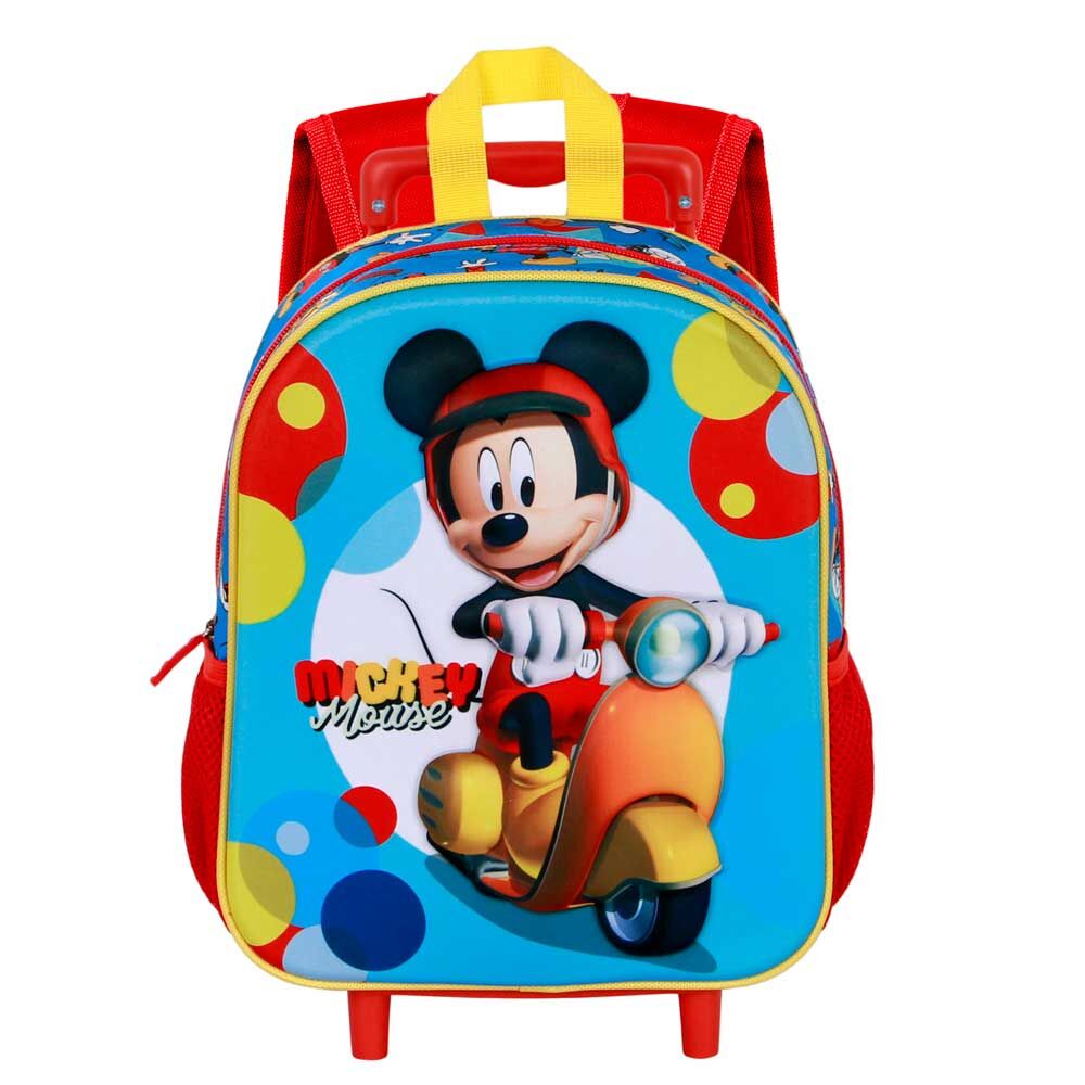 Carrinho de patinete Mickey Disney 3D 34cm