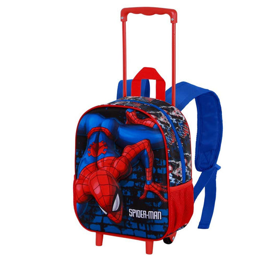 3d wall trolley spiderman marvel 34cm
