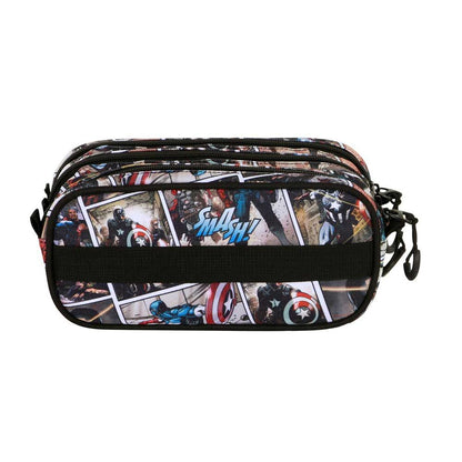 Comic Captain America Marvel triple carryall