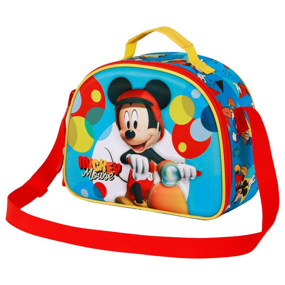 3d mickey mouse scooter lunch bag by disney