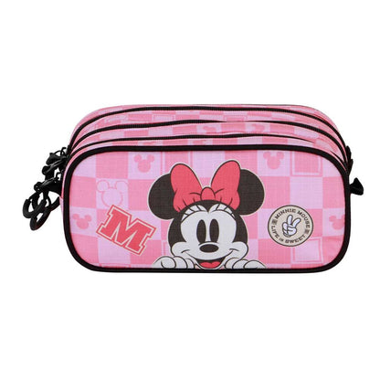 Journey Minnie Disney triple pencil case