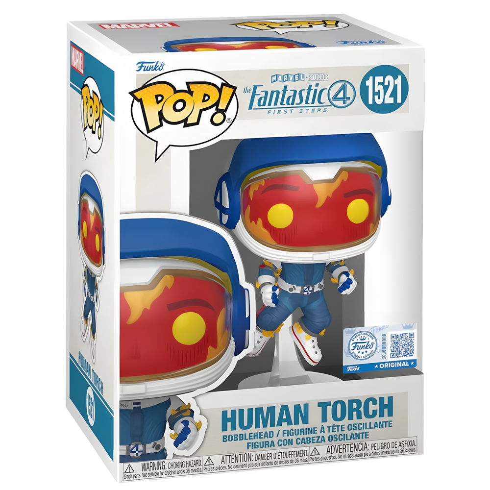 Marvel POP Figure Fantastic Four Human Torch