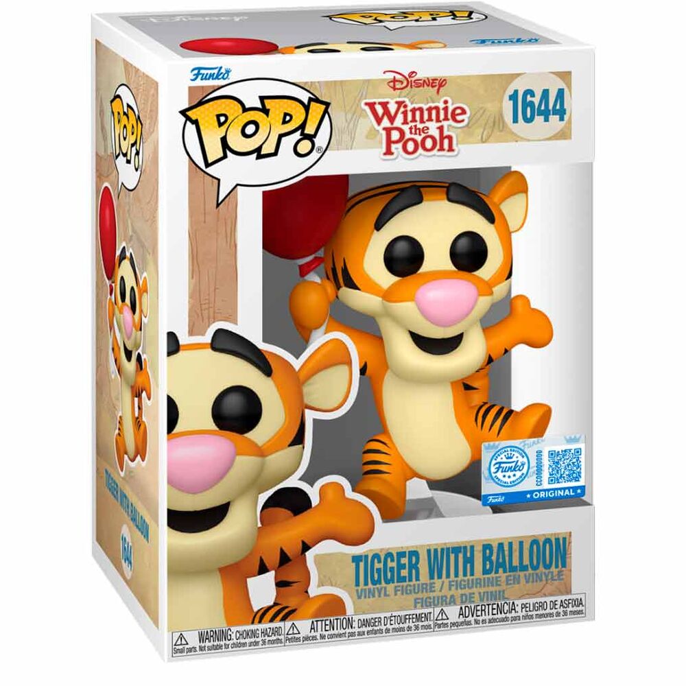 POP Figure Disney Winnie the Pooh Tigger with Ballon