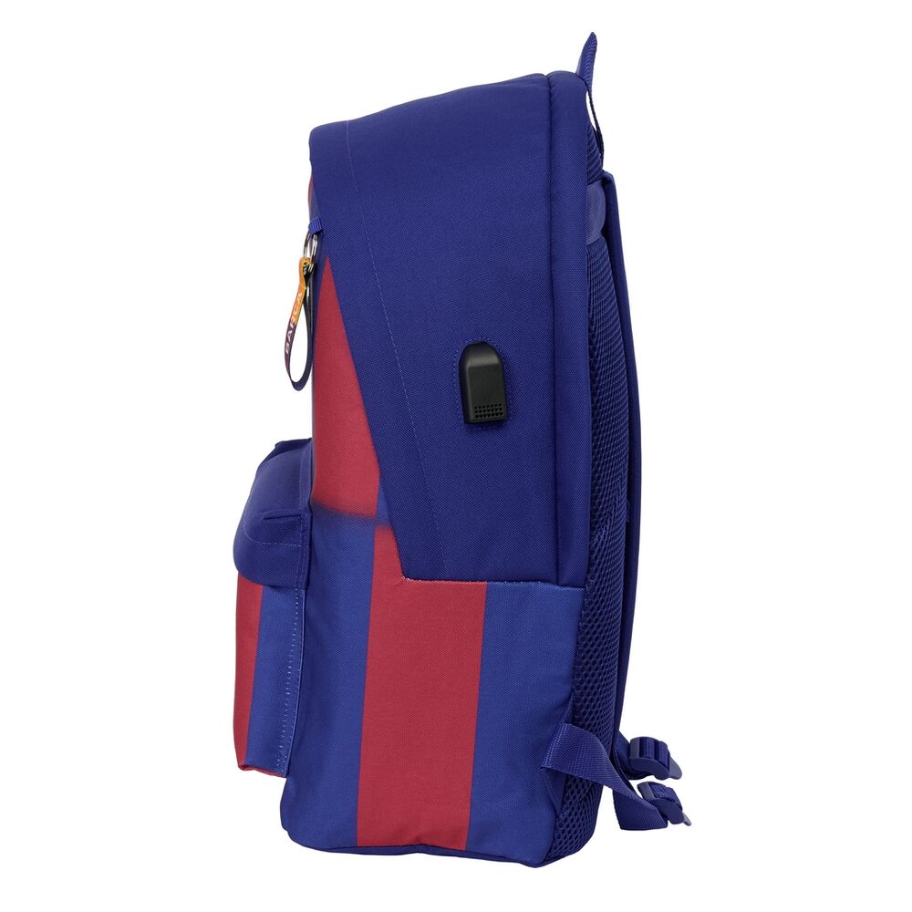 Sac à dos pour ordinateur portable + port USB F.C. Barcelone 25/26 44 cm