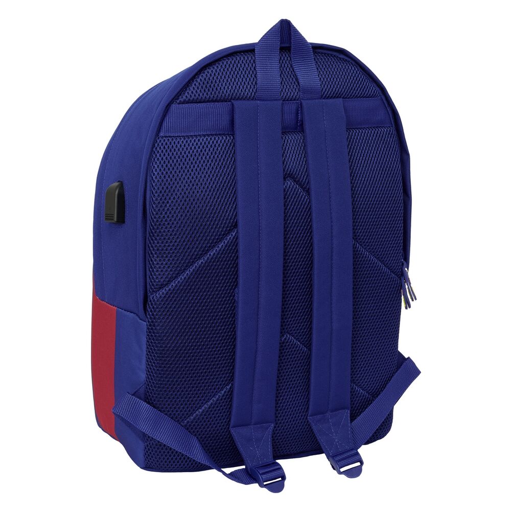 Sac à dos pour ordinateur portable + port USB F.C. Barcelone 25/26 44 cm