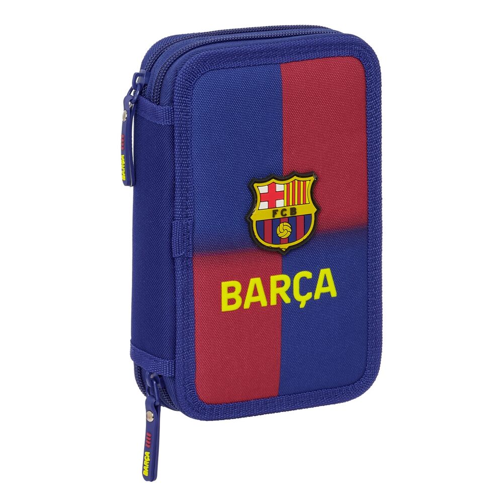 pencil case fc barcelona 25 26 29pcs double