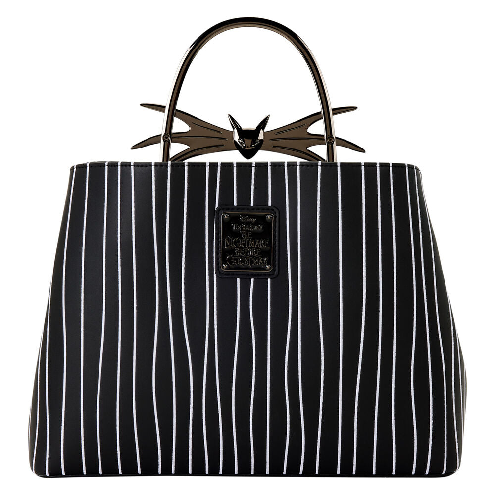 Bolsa Loungefly do Jack Skellington de O Estranho Mundo de Jack da Disney