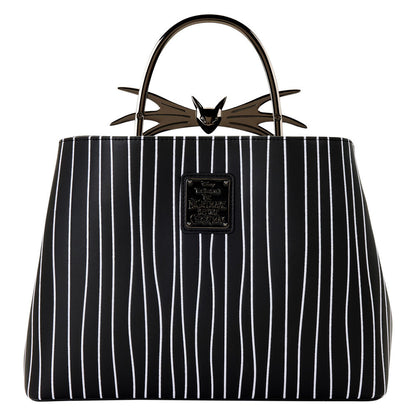 Bolsa Loungefly do Jack Skellington de O Estranho Mundo de Jack da Disney