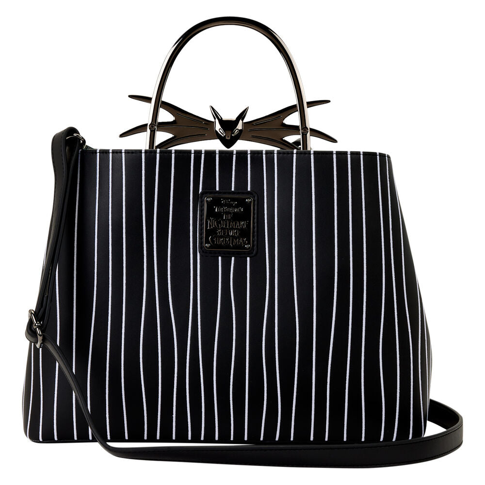 Bolsa Loungefly do Jack Skellington de O Estranho Mundo de Jack da Disney