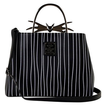 Bolsa Loungefly do Jack Skellington de O Estranho Mundo de Jack da Disney