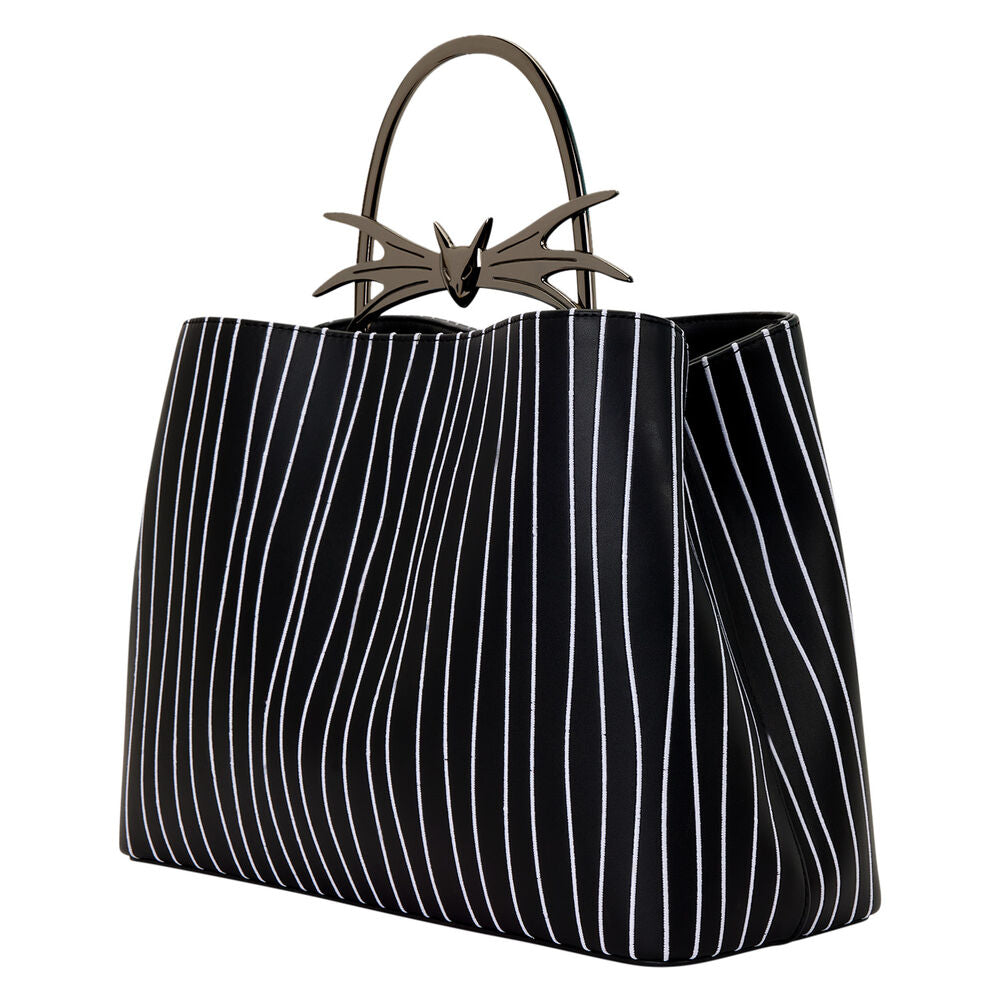 Bolsa Loungefly do Jack Skellington de O Estranho Mundo de Jack da Disney