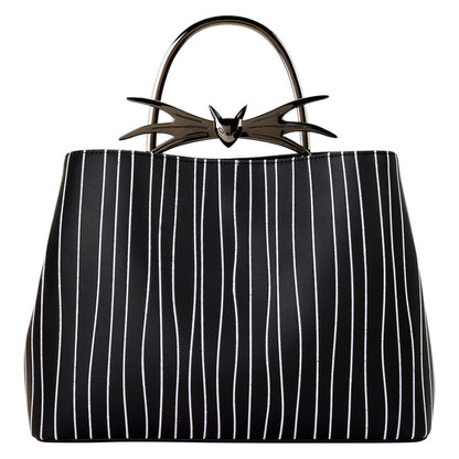 Bolsa Loungefly do Jack Skellington de O Estranho Mundo de Jack da Disney