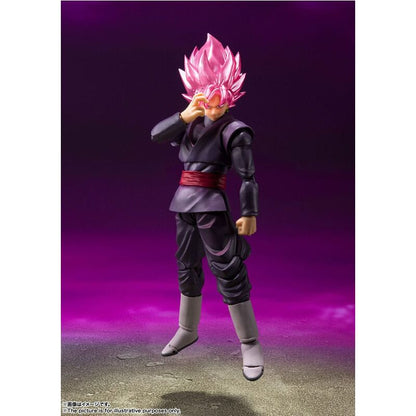 Figura S.H. Figuarts Goku Black Super Saiyan Rosé Dragon Ball Super 14cm