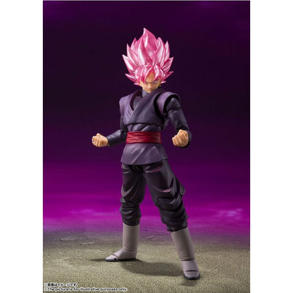 Figura S.H. Figuarts Goku Black Super Saiyan Rosé Dragon Ball Super 14cm