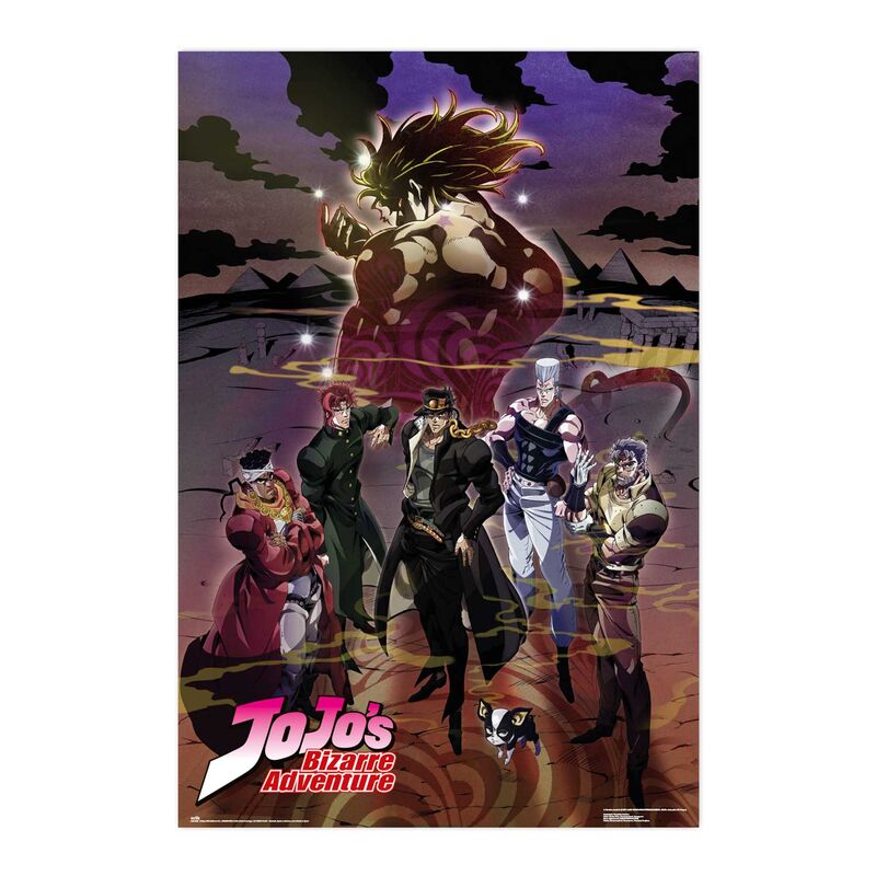 poster stardust crusaders jojos bizarre adventure
