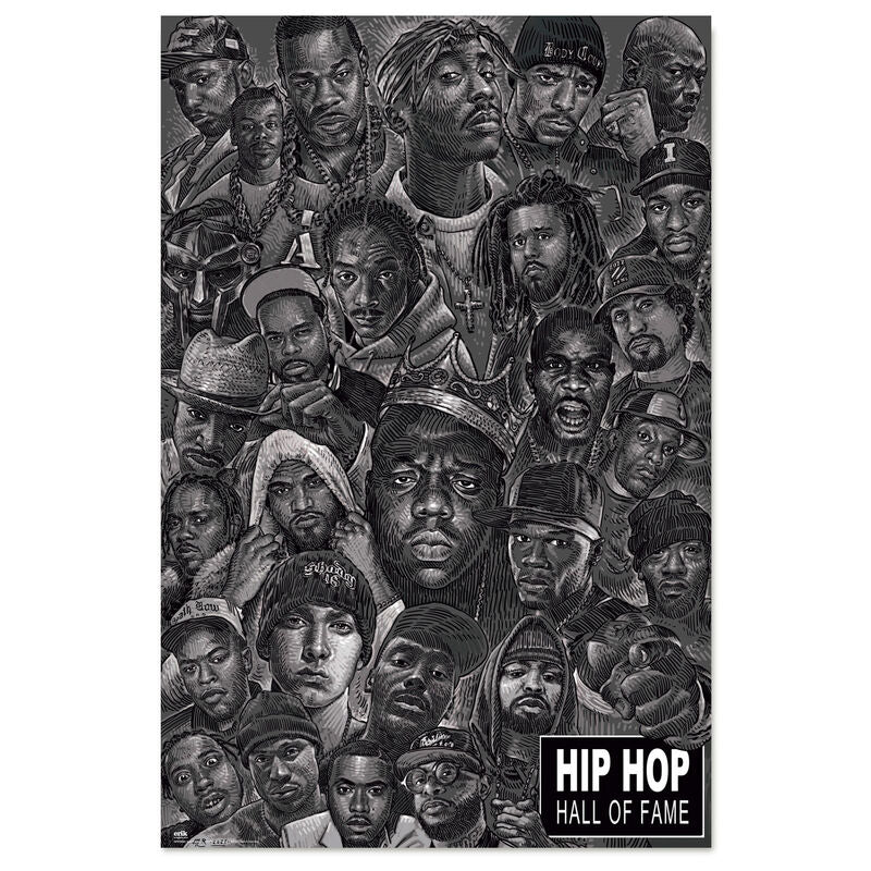 all star hip hop poster
