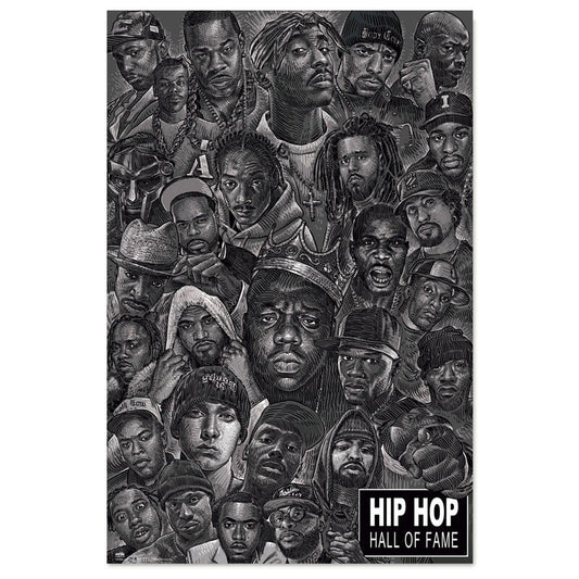 all star hip hop poster