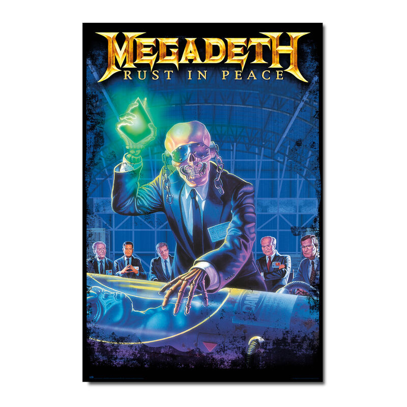 megadeth rust in peace poster