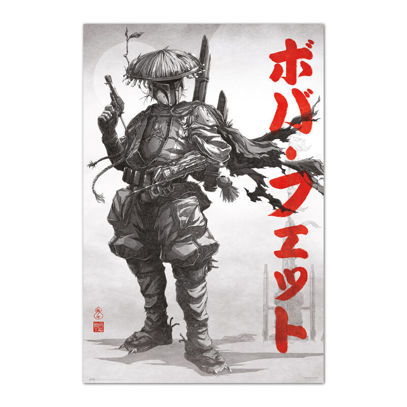 poster vision boba fett star wars