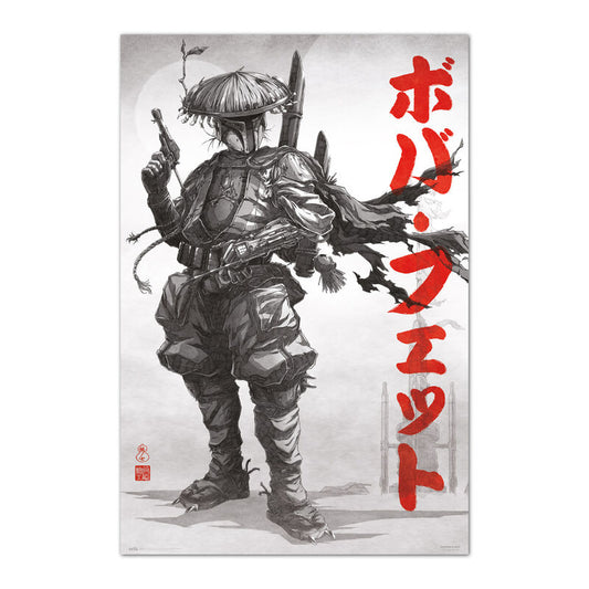 poster vision boba fett star wars